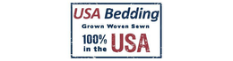 USA BEDDING GROWN WOVEN SEWN 100% IN THE USA trademark