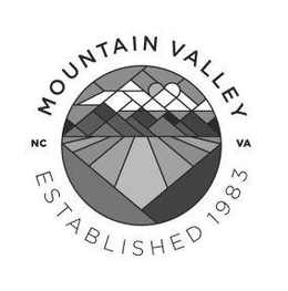 MOUNTAIN VALLEY NC VA ESTABLISHED 1983 trademark
