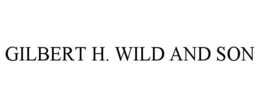GILBERT H. WILD AND SON trademark