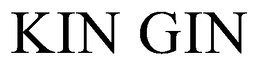 KIN GIN trademark