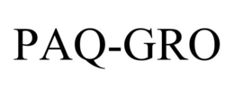 PAQ-GRO trademark