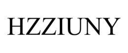 HZZIUNY trademark