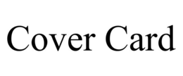 COVER CARD trademark