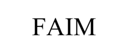 FAIM trademark