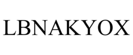 LBNAKYOX trademark