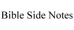 BIBLE SIDE NOTES trademark