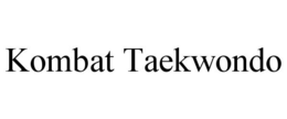 KOMBAT TAEKWONDO trademark