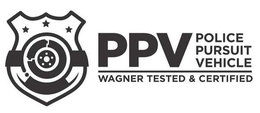 PPV POLICE PURSUIT VEHICLE WAGNER TESTED & CERTIFIED trademark
