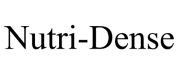 NUTRI-DENSE trademark