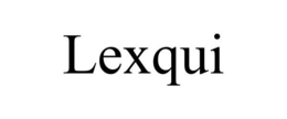 LEXQUI trademark