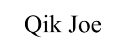QIK JOE trademark