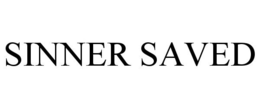 SINNER SAVED trademark