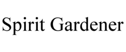 SPIRIT GARDENER trademark