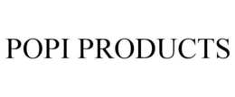 POPI PRODUCTS trademark