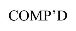 COMP'D trademark