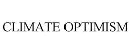 CLIMATE OPTIMISM trademark