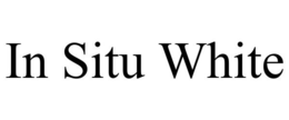 IN SITU WHITE trademark