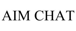 AIM CHAT trademark