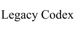 LEGACY CODEX trademark
