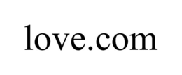 LOVE.COM trademark