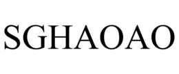 SGHAOAO trademark