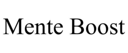 MENTE BOOST trademark