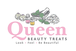 QUEEN BEAUTY TREATS LOOK · FEEL · BE BEAUTIFUL trademark