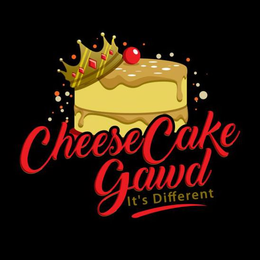 CHEESECAKE GAWD IT'S DIFFERENT trademark