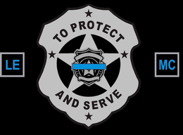 LE TO PROTECT AND SERVE MC trademark