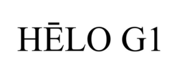 HELO G1 trademark