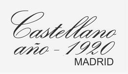 CASTELLANO AÑO - 1920 MADRID trademark