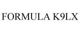 FORMULA K9LX trademark