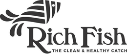 RICH FISH THE CLEAN & HEALTHY CATCH trademark
