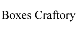 BOXES CRAFTORY trademark