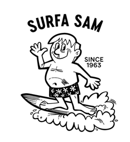 SURFA SAM SINCE 1963 trademark
