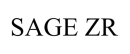 SAGE ZR trademark