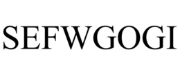 SEFWGOGI trademark