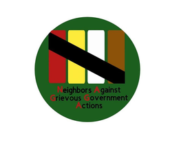 NEIGHBORS AGAINST GRIEVOUS GOVERNMENT ACTIONS trademark