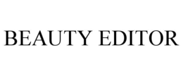 BEAUTY EDITOR trademark