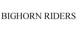 BIGHORN RIDERS trademark