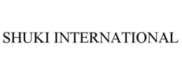 SHUKI INTERNATIONAL trademark