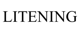 LITENING trademark