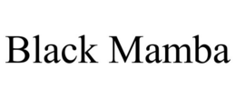BLACK MAMBA trademark
