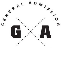 GA GENERAL ADMISSION trademark