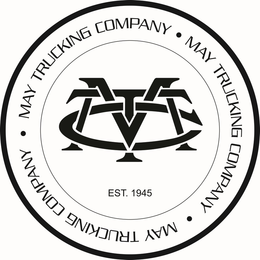 MTC EST 1945 MAY TRUCKING COMPANY MAY TRUCKING COMPANY MAY TRUCKING COMPANY trademark