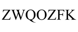 ZWQOZFK trademark