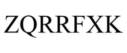 ZQRRFXK trademark