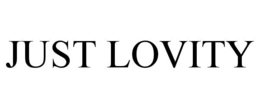 JUST LOVITY trademark