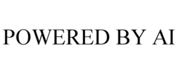 POWERED BY AI trademark