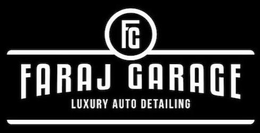 FG FARAJ GARAGE LUXURY AUTO DETAILING trademark
